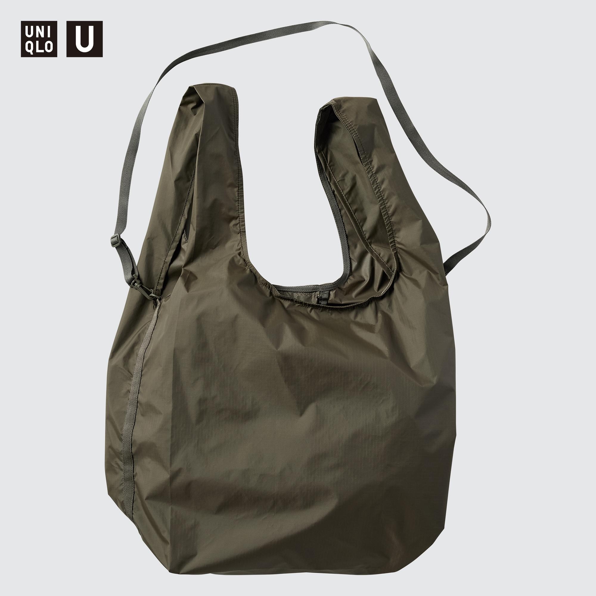 UNIQLO U Drawstring Shoulder Bag StyleHint