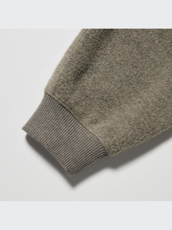 U Fleece Crew Neck Long-Sleeve Pullover Shirt
