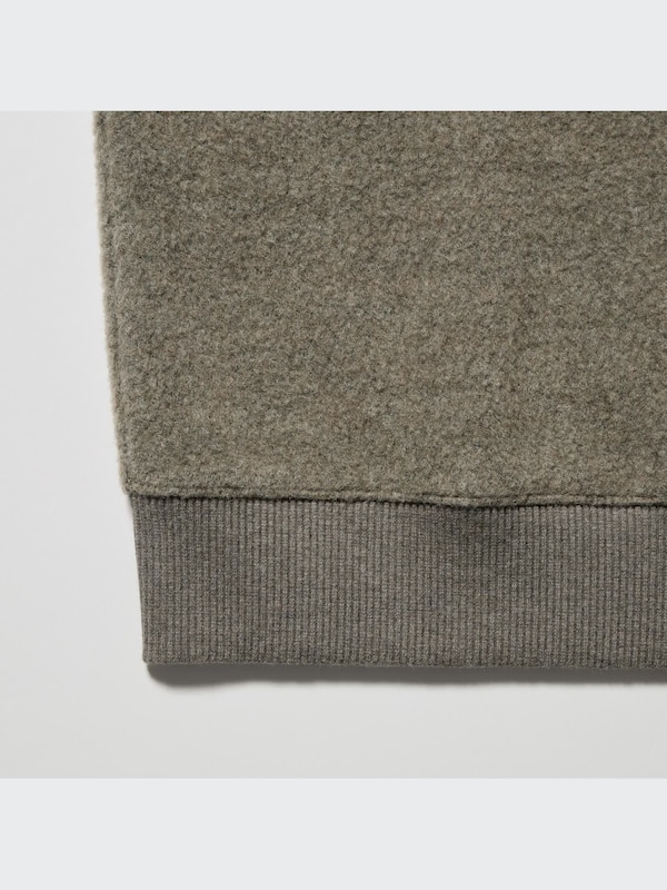 U Fleece Crew Neck Long-Sleeve Pullover Shirt
