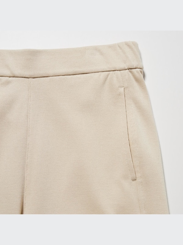 U Jersey Curved Gaucho Pants