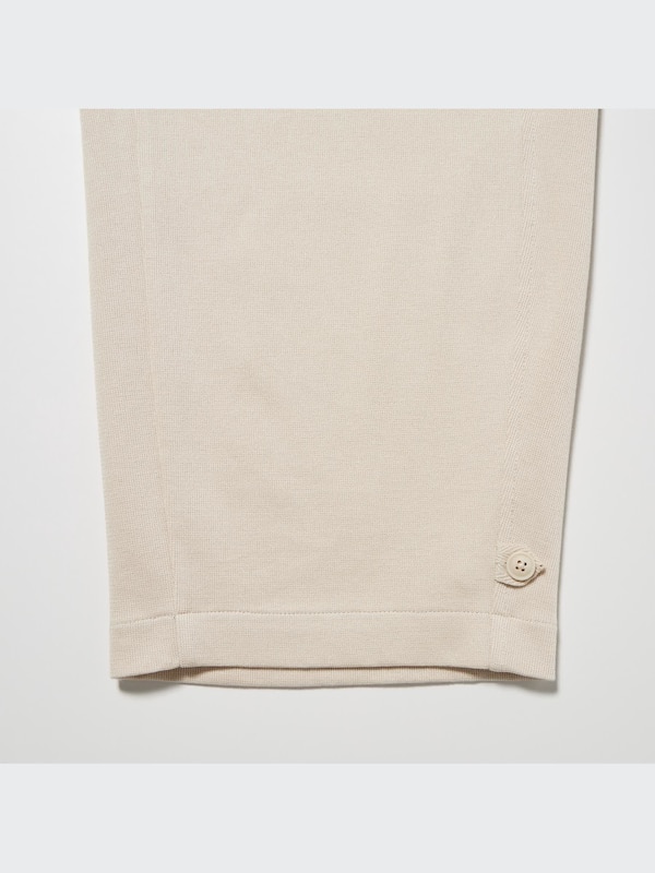 U Jersey Curved Gaucho Pants