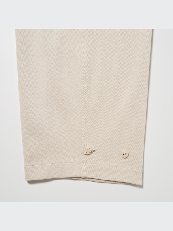 U Jersey Curved Gaucho Pants