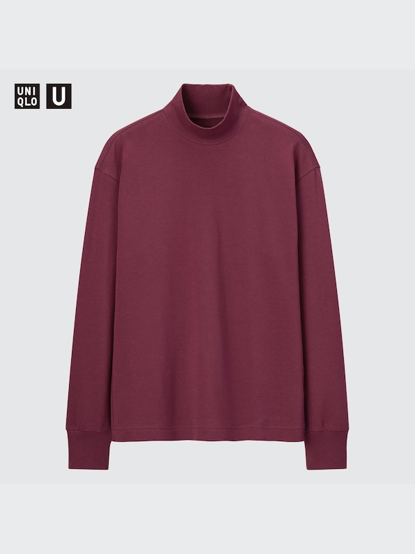 UNIQLO U HEATTECH COTTON TURTLENECK T-SHIRT