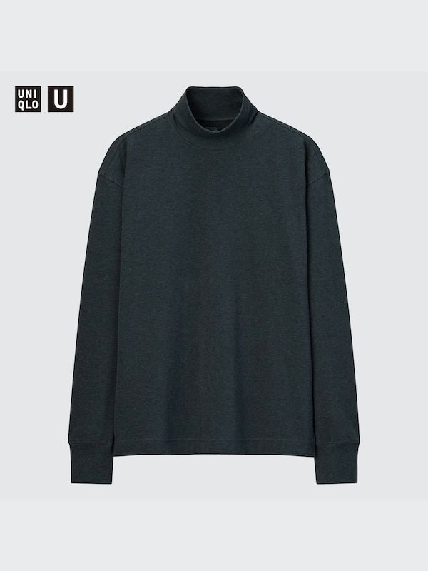 U HEATTECH Cotton Turtleneck Long-Sleeve T-Shirt