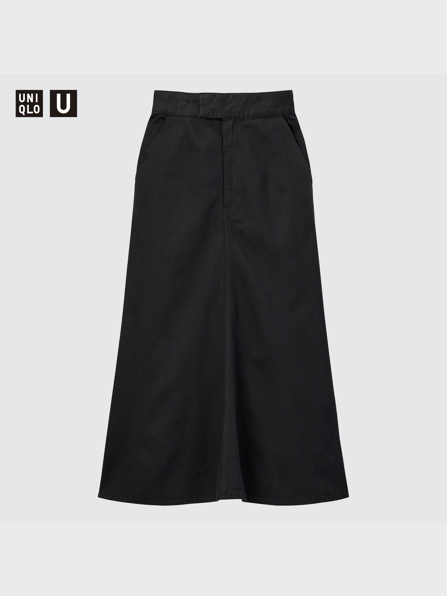 Ready go to ... https://www.uniqlo.com/us/en/products/E452644-000/00?colorDisplayCode=09u0026sizeDisplayCode=010 [ U Flare Maxi Skirt | UNIQLO US]