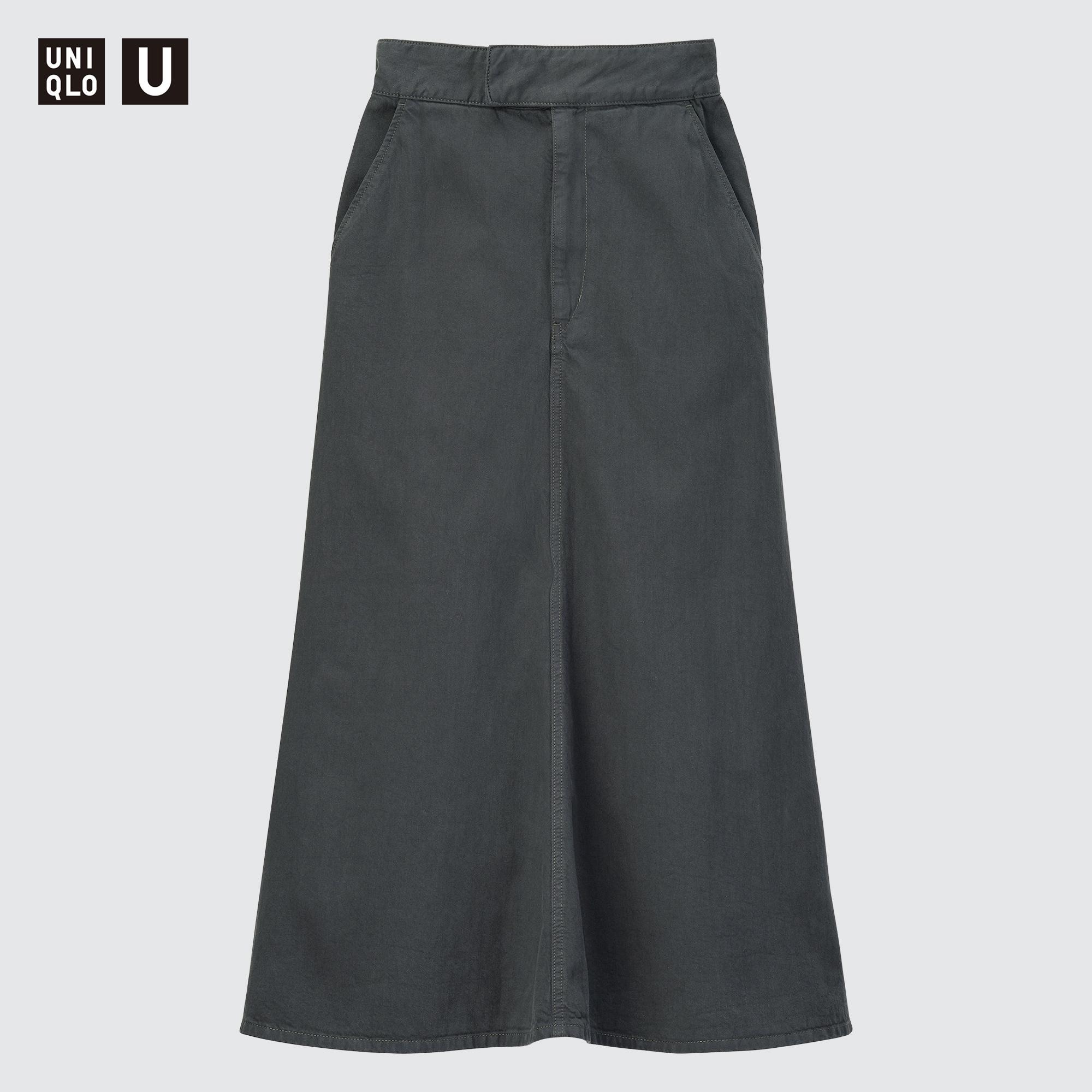 WOMEN'S UNIQLO U FLARED LONG SKIRT | UNIQLO CA