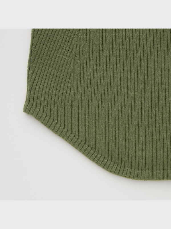 3D Knit Souffle Yarn Ribbed Bustier (Mame Kurogouchi)