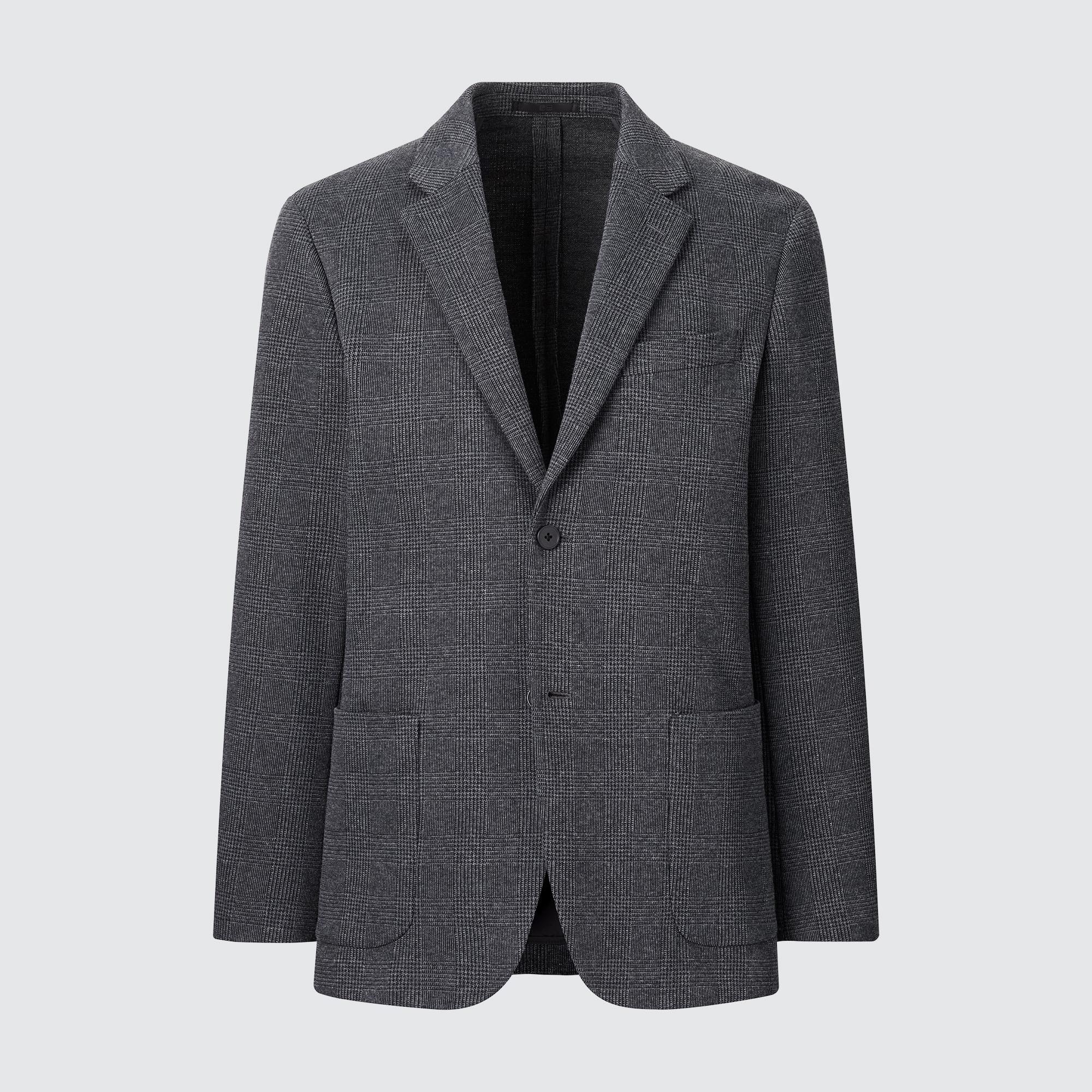 Men Patterned Comfort Blazer Jacket | UNIQLO