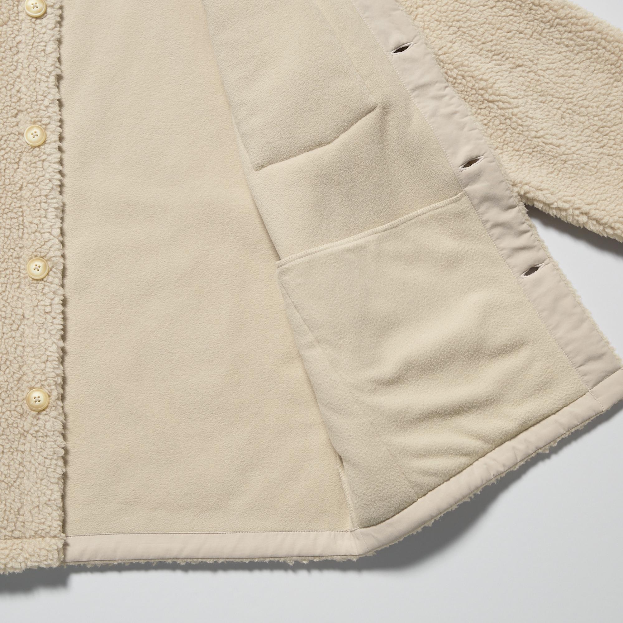 Windproof Outer Fleece Shirt Jacket | UNIQLO UK