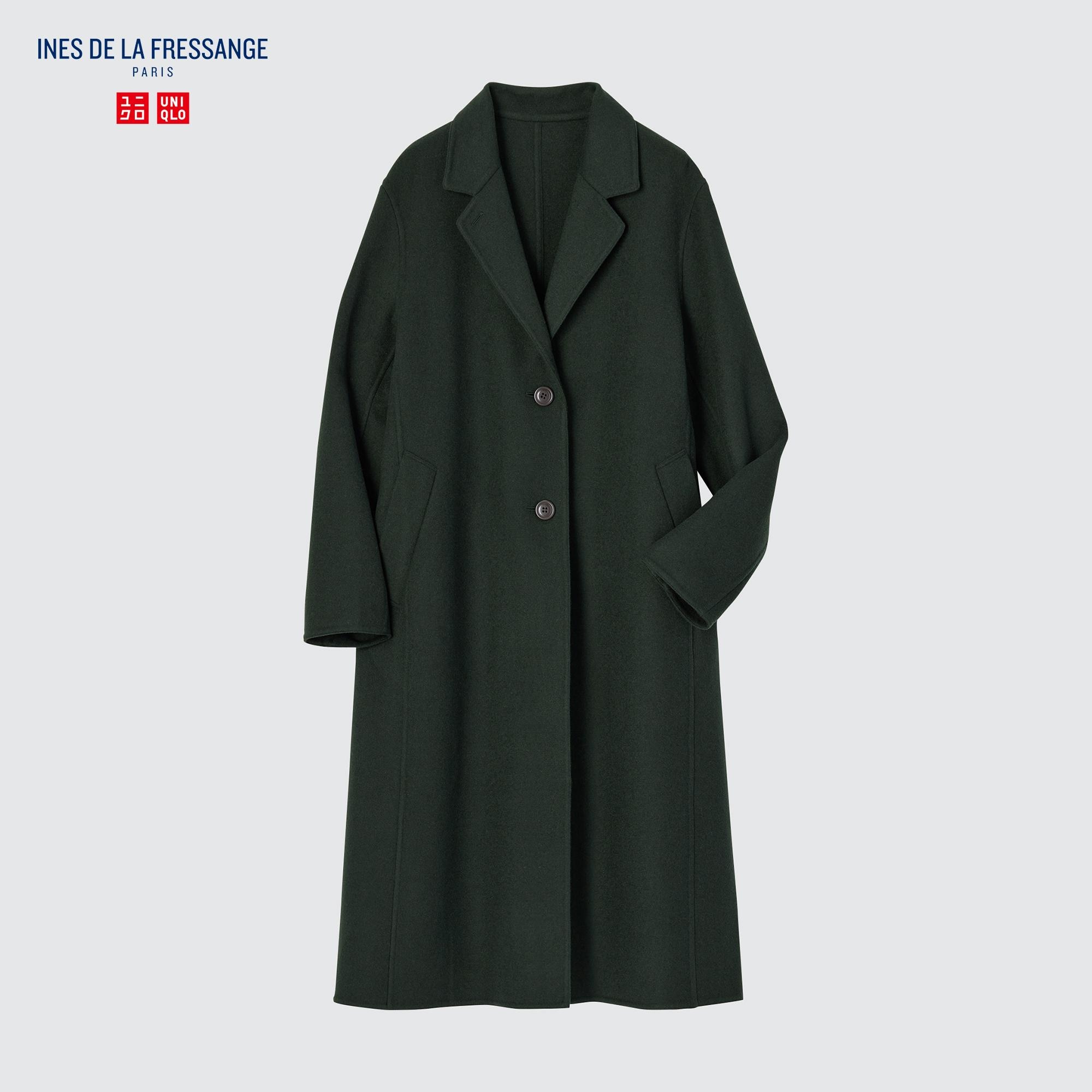 Uniqlo ines de la fressange store trench coat