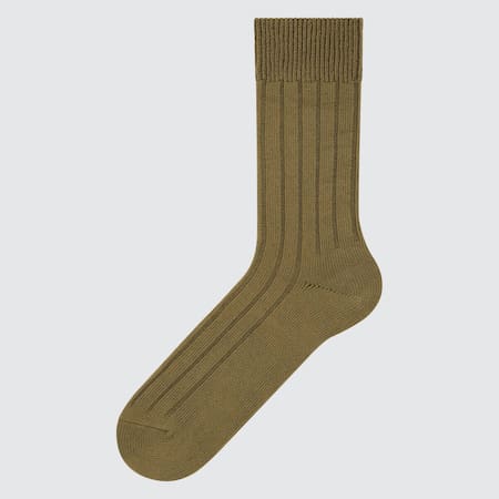 Wide Ribbed Socks