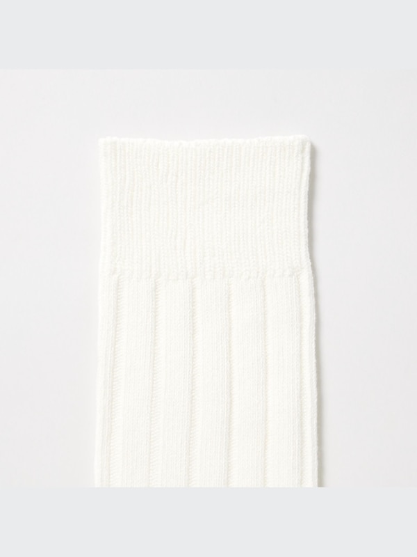 Wide-Ribbed Socks