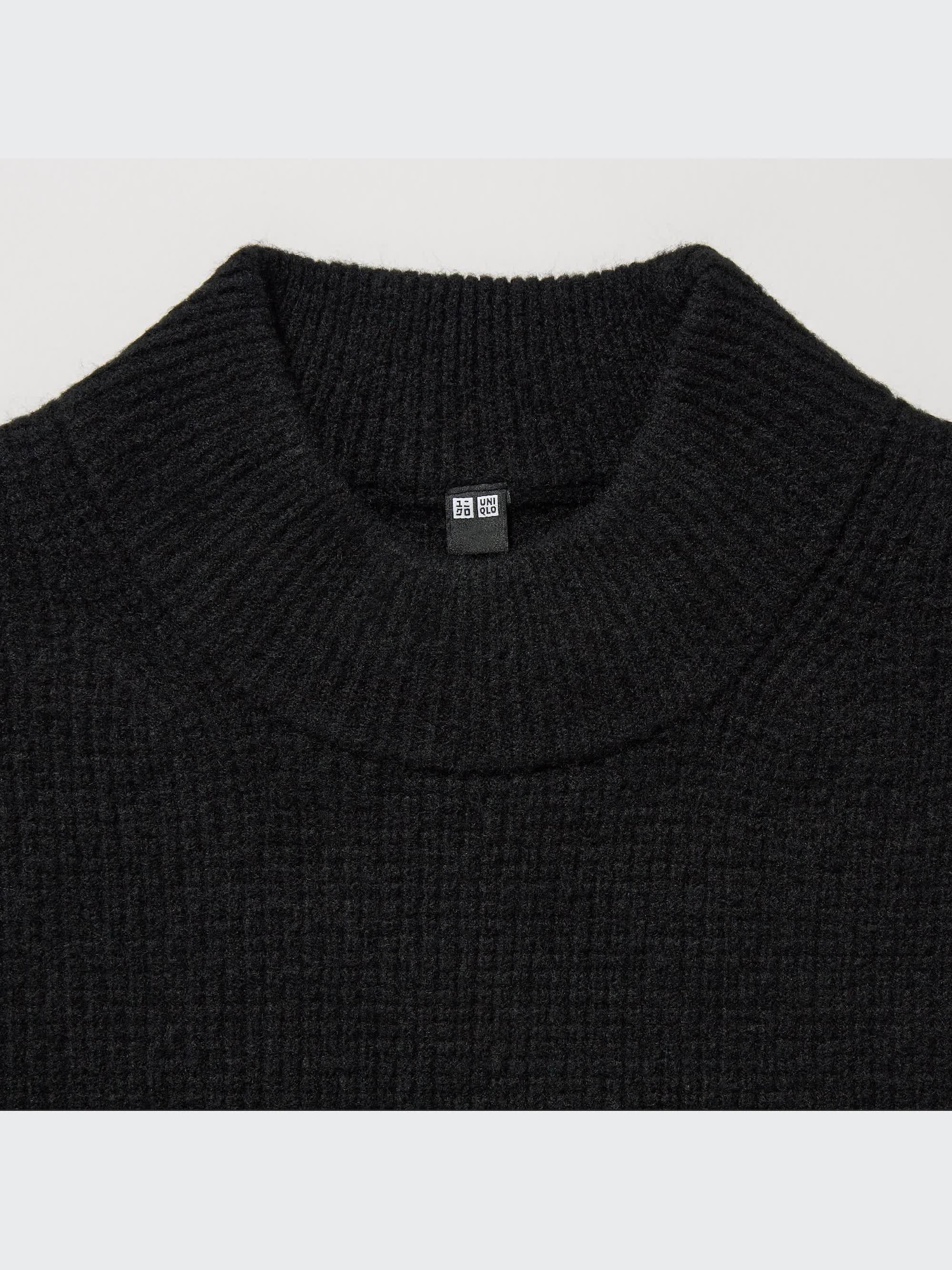 Souffle Yarn Mock Neck Long-Sleeve Sweater | UNIQLO US