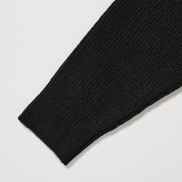 Souffle Yarn Mock Neck Long-Sleeve Sweater | UNIQLO US