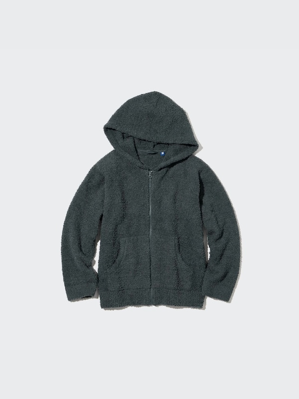 Soft Fluffy Long-Sleeve Hoodie