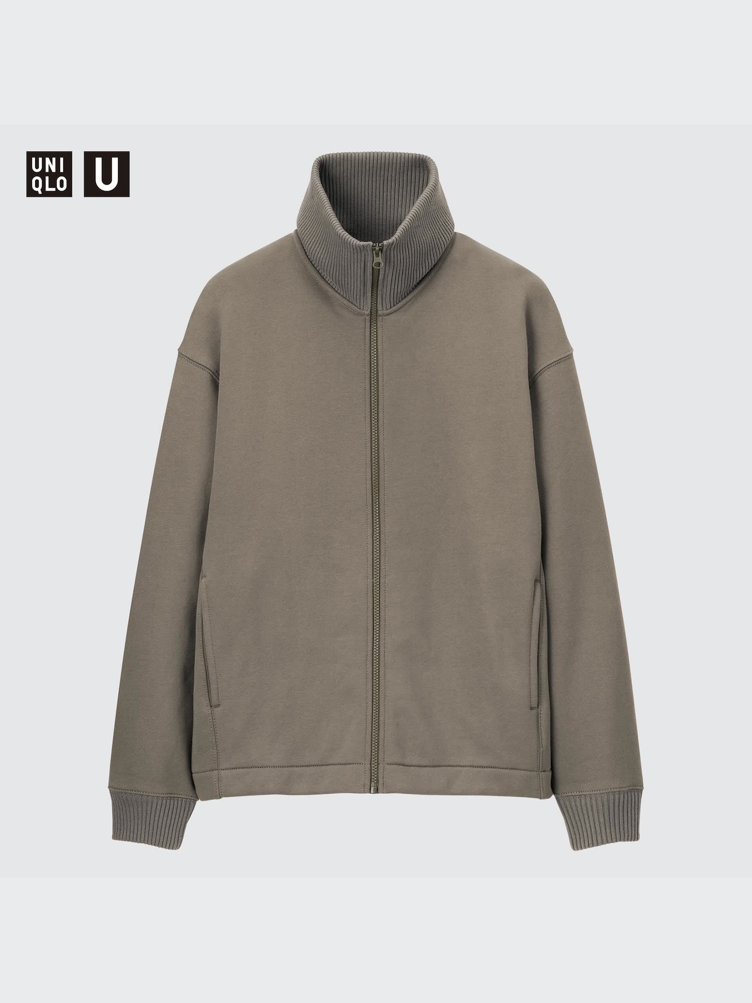 U Pile Lined Sweat Track Jacket | UNIQLO US