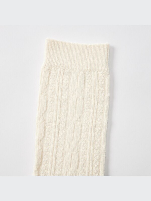 HEATTECH Knee High Socks 2 Pack (Cable)