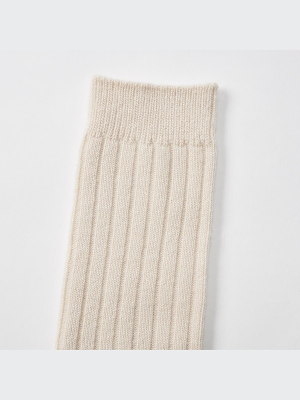 HEATTECH Knee High Socks 2 Pack (Cable)