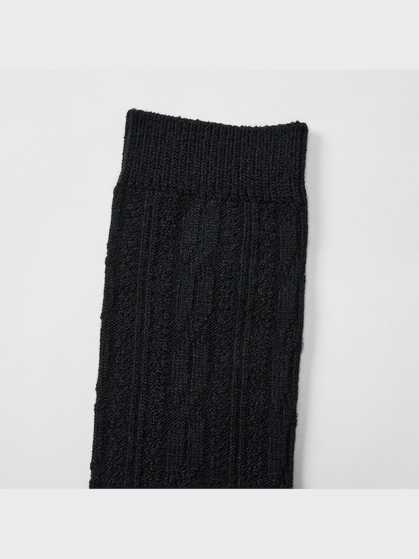 HEATTECH Knee High Socks 2 Pack (Cable)