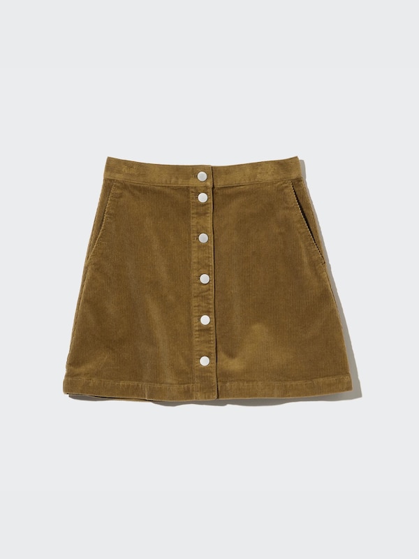 CORDUROY MINI SKIRT