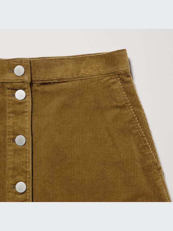 CORDUROY MINI SKIRT