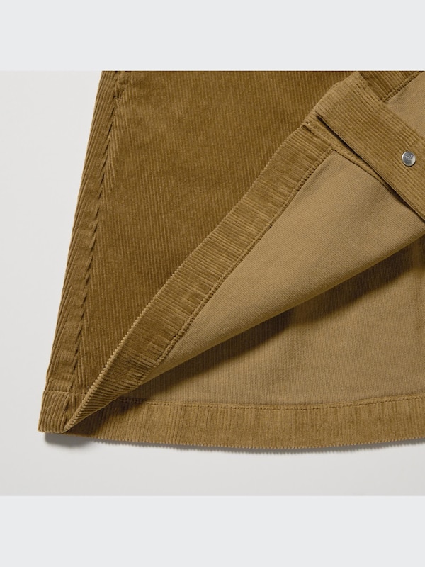 CORDUROY MINI SKIRT