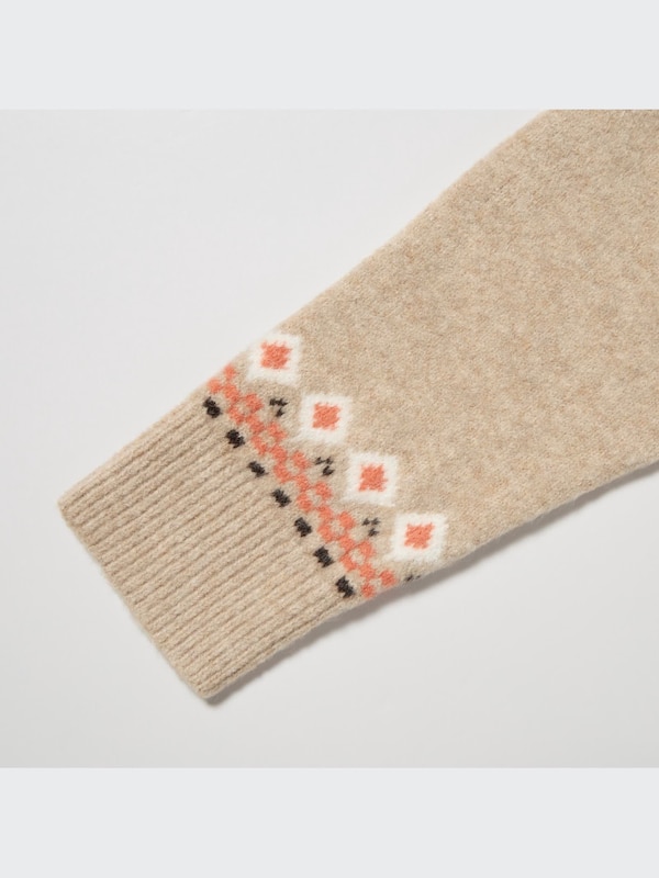 Souffle Yarn Sweater (Fair Isle)
