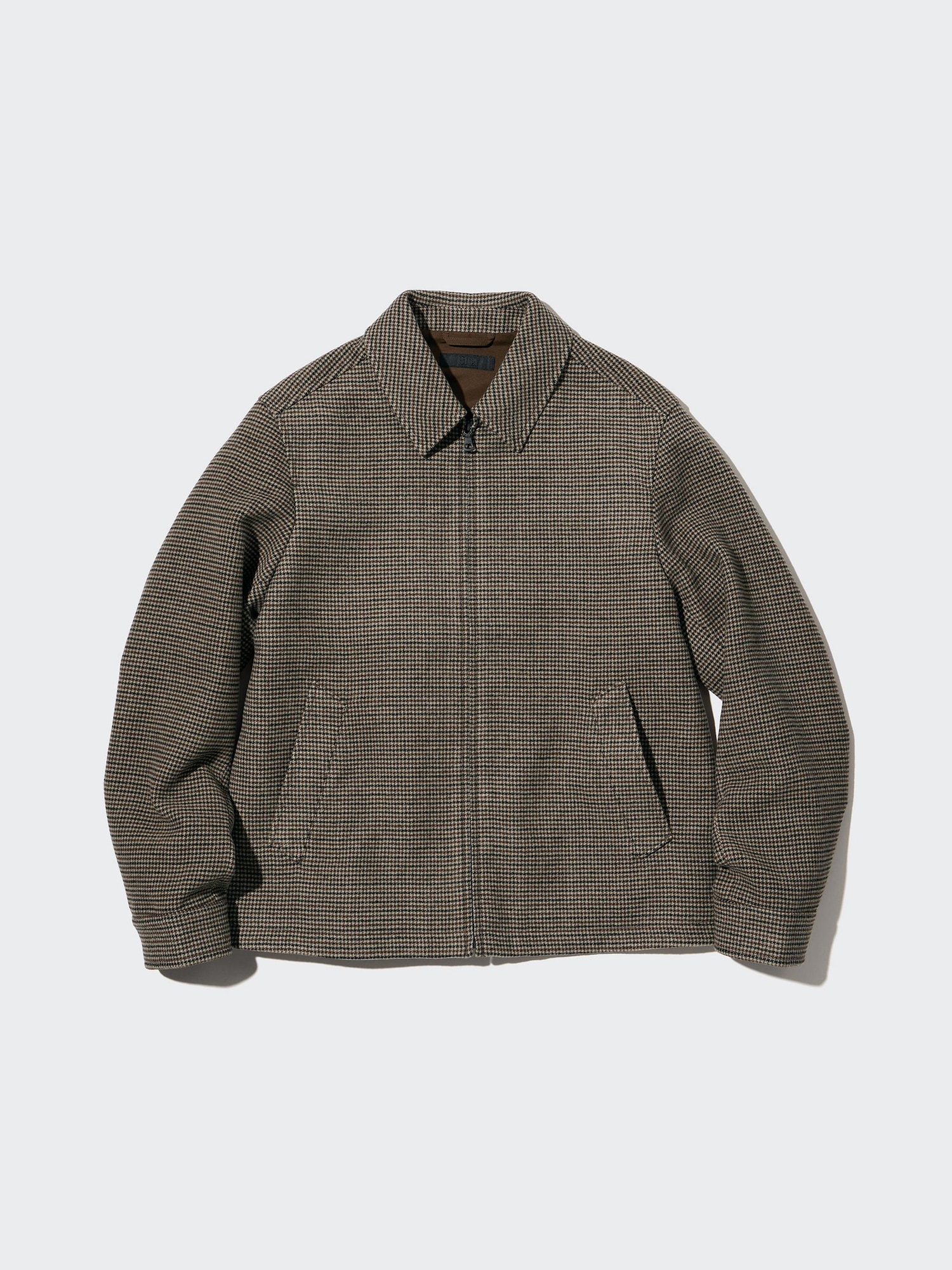 Reviews for Single Collar Short Blouson (Houndstooth