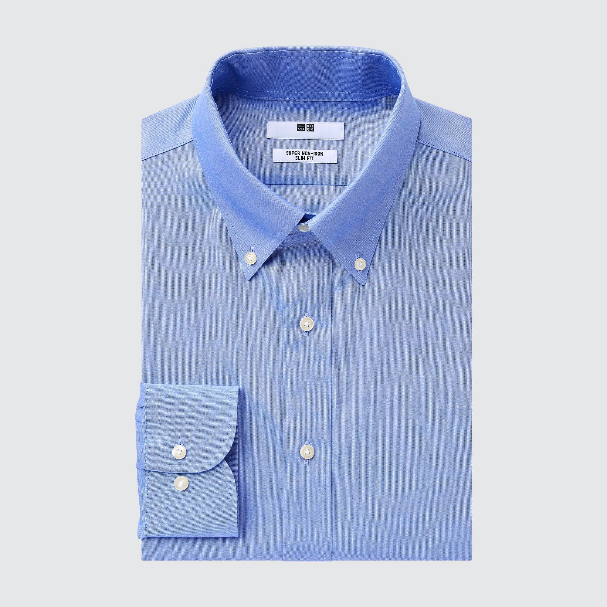 Super Non-Iron Slim Fit Shirt | UNIQLO UK