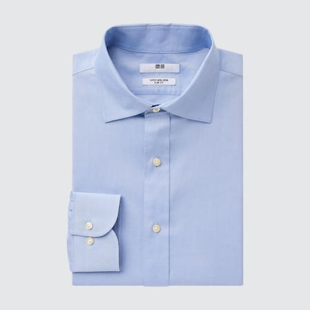 Super Non-Iron Slim Fit Shirt (Semi-Cutaway Collar)
