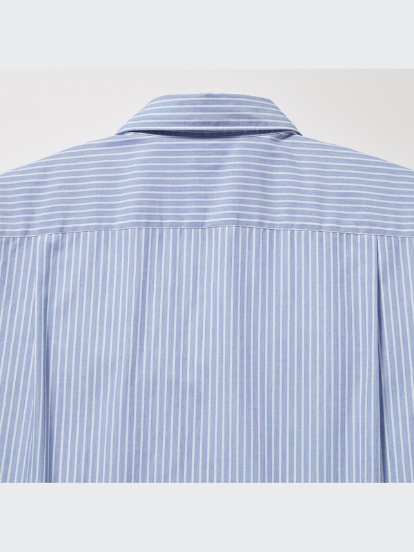 Extra Fine Cotton Broadcloth Striped Shirt
