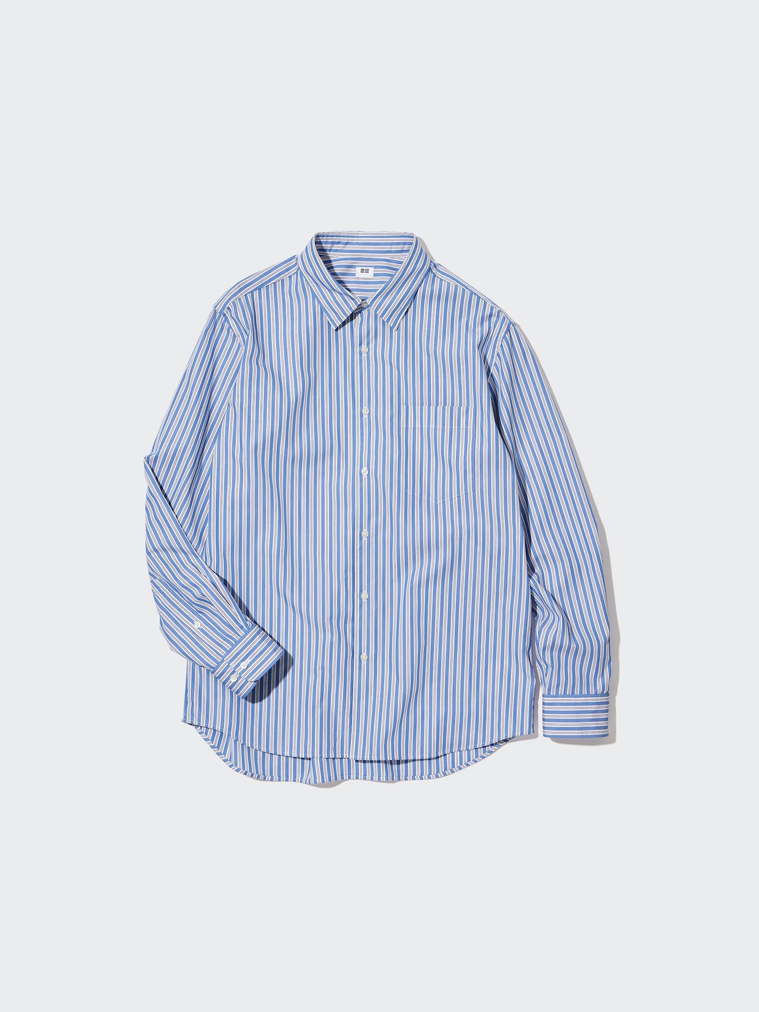 Extra Fine Cotton Broadcloth Striped Shirt | UNIQLO US