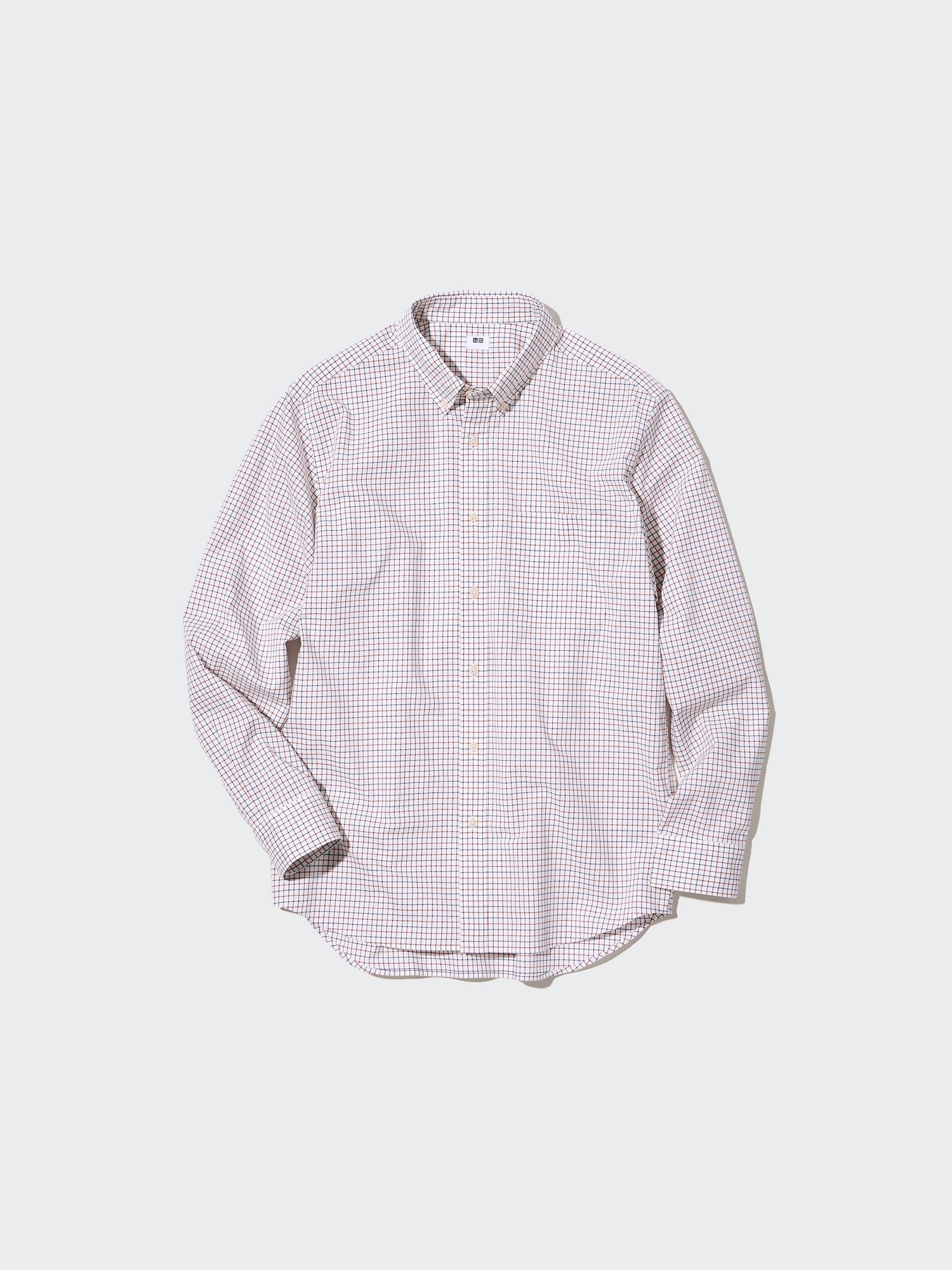Broadcloth Shirt | Checked | UNIQLO US W broadcloth trad check