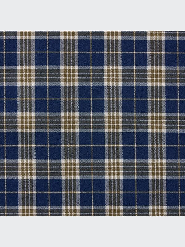Extra Fine Cotton Broadcloth Checked Shirt