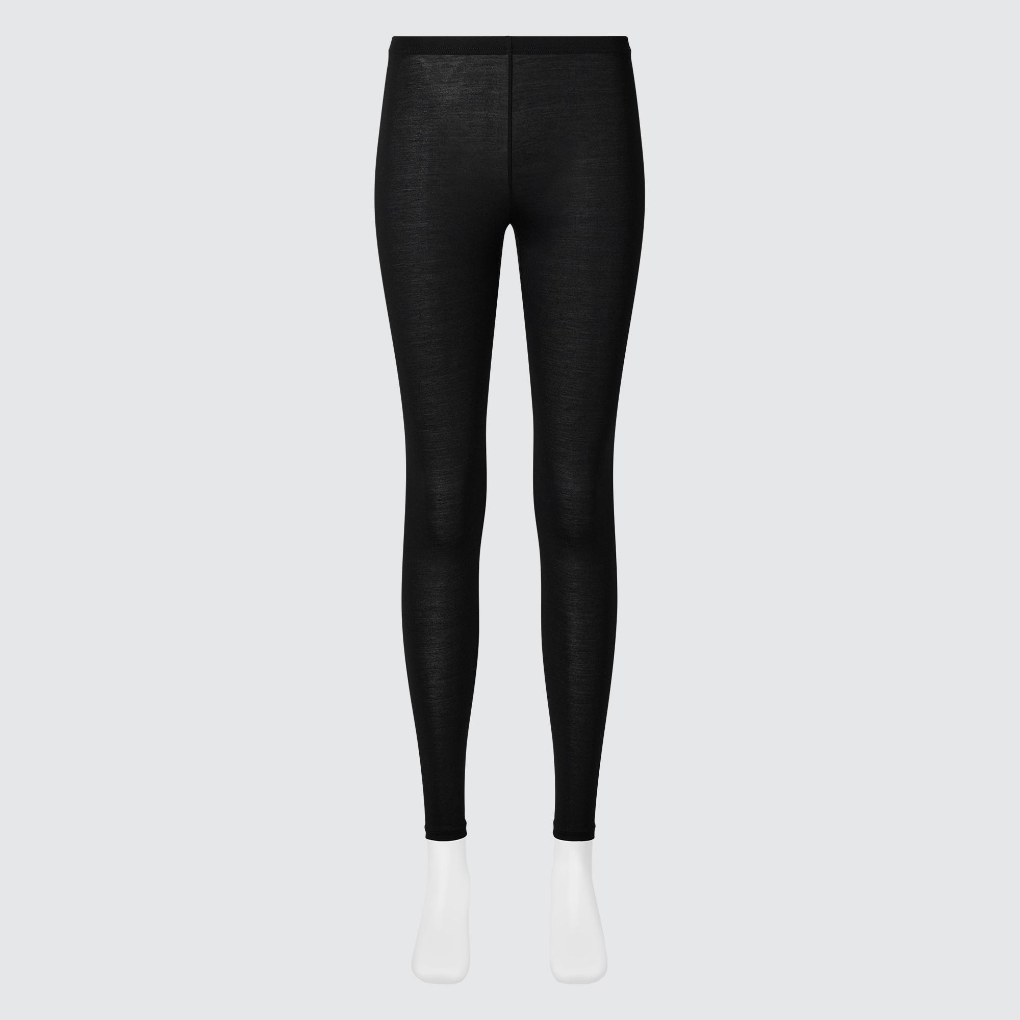 Warm Essentials by Cuddl Duds Women's Active Thermal Leggings - Black L