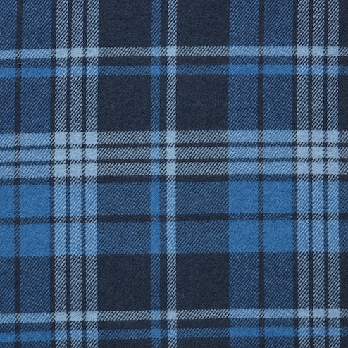 FLANNEL CHECKED SHIRT REGULAR COLLAR