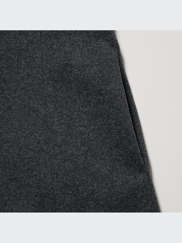 Brushed Jersey U Neck Jumper Skirt