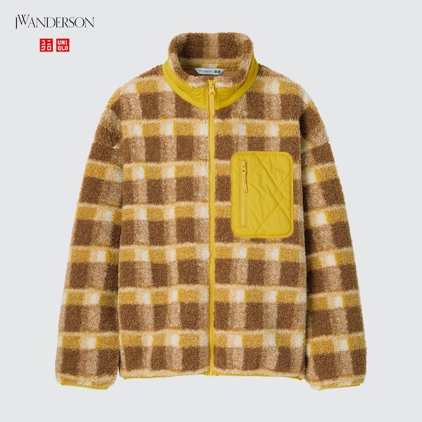 Windproof Outer Fleece Printed Jacket (JW Anderson) UNIQLO US