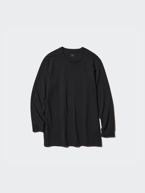 HEATTECH EXTRA WARM COTTON CREW NECK T-SHIRT