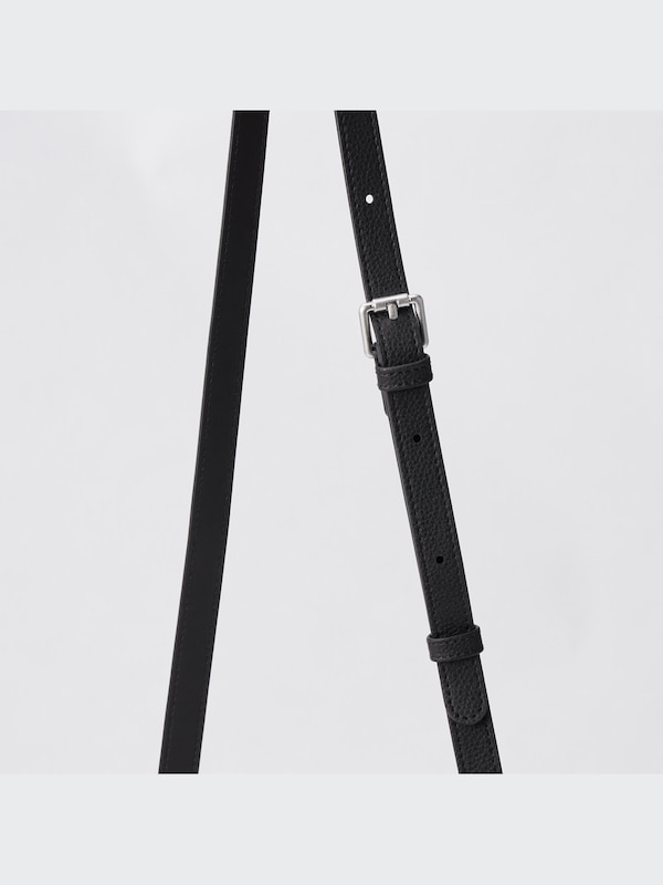 Faux-Leather Bucket Shoulder Bag