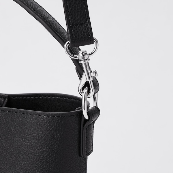 Faux-Leather Bucket Shoulder Bag | UNIQLO US