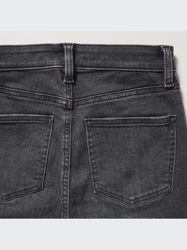 Distressed Ultra Stretch Skinny High-Rise Jeans