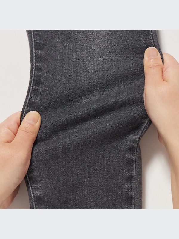 Distressed Ultra Stretch Skinny High-Rise Jeans