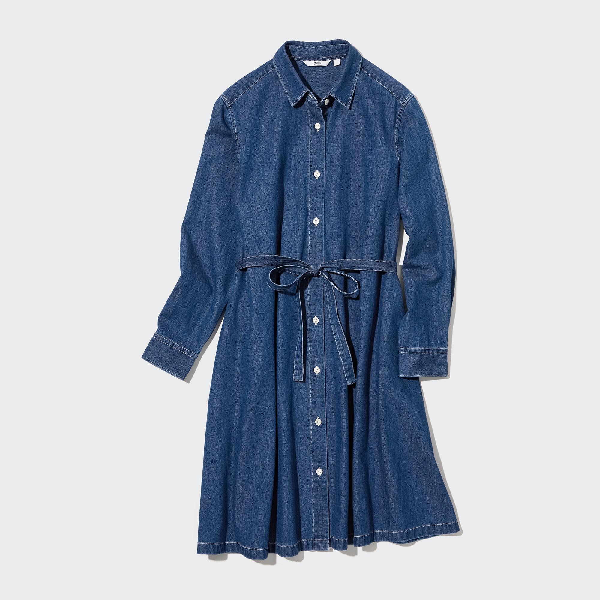 Uniqlo cheap denim dress