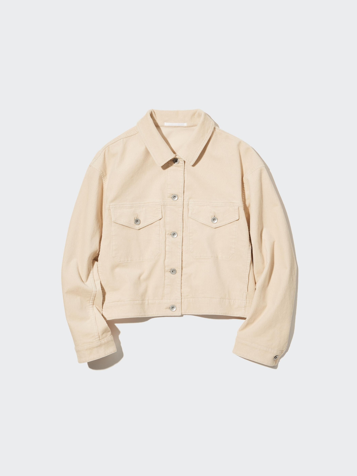 Corduroy Cropped Jacket UNIQLO US