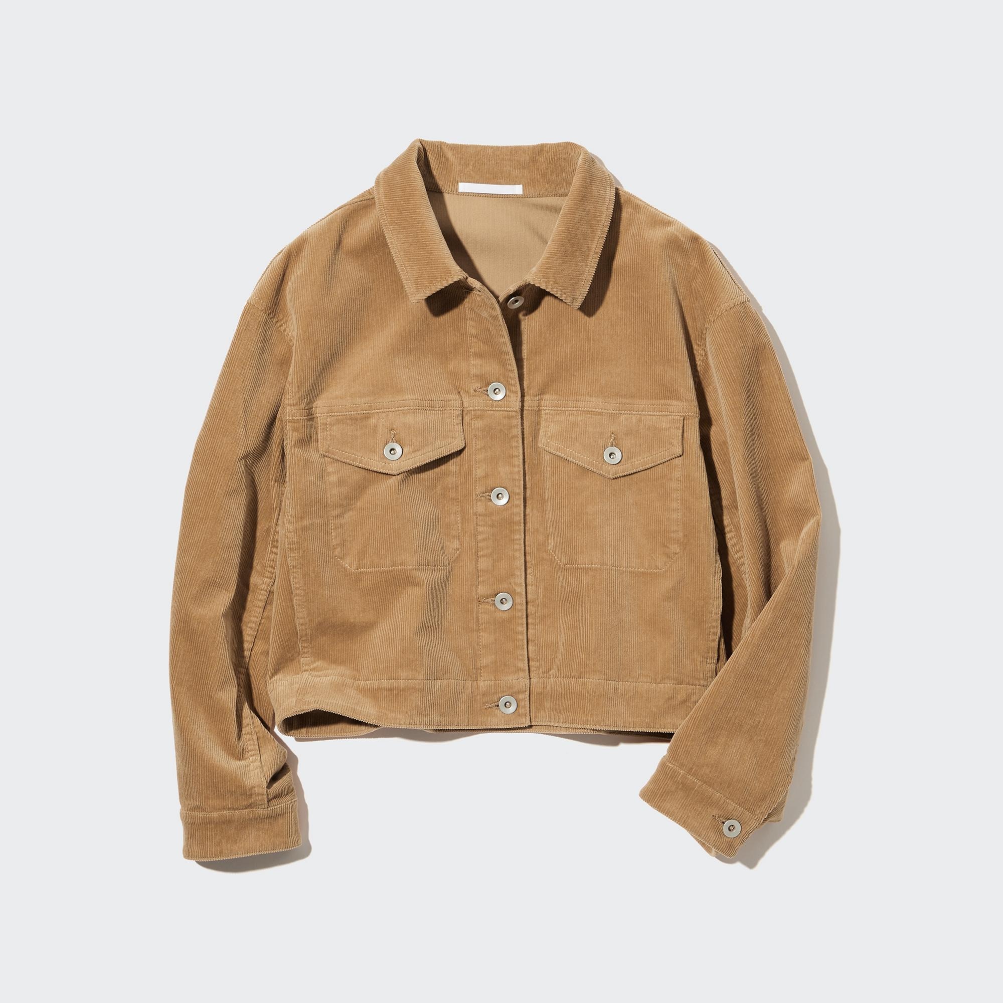 CROPPED CORDUROY JACKET