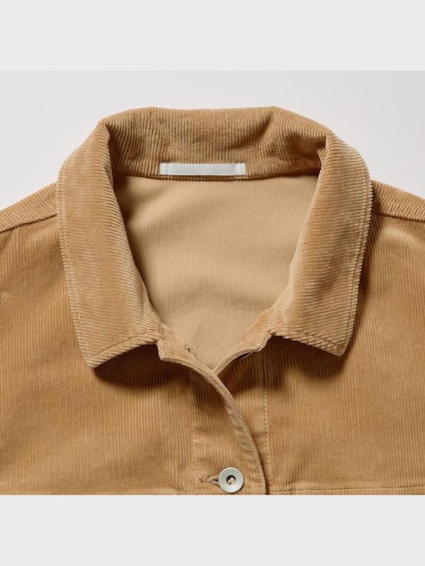 Corduroy Cropped Jacket