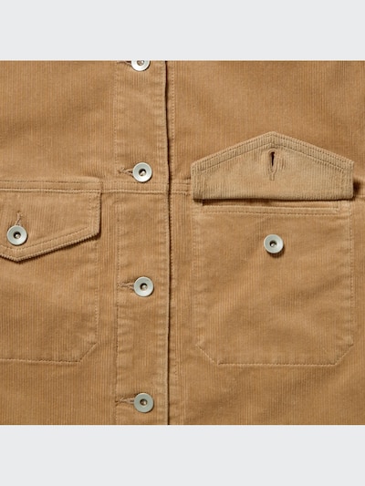 Corduroy Cropped Jacket