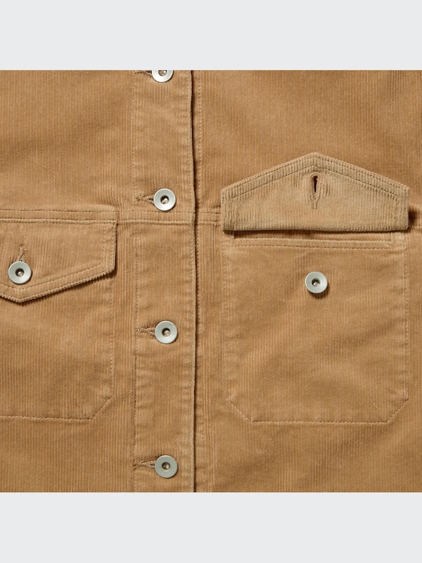 Corduroy Cropped Jacket