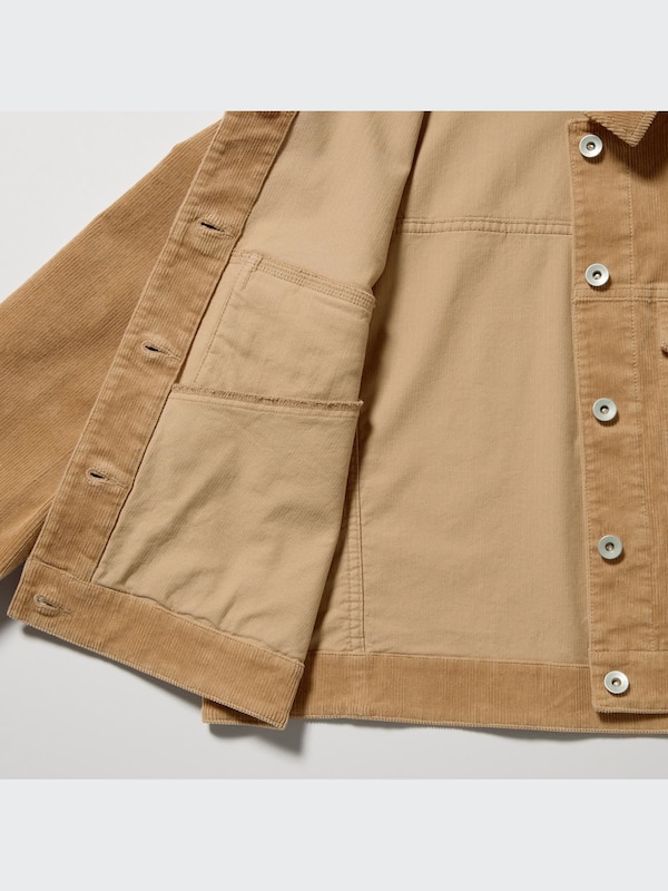 Corduroy Cropped Jacket